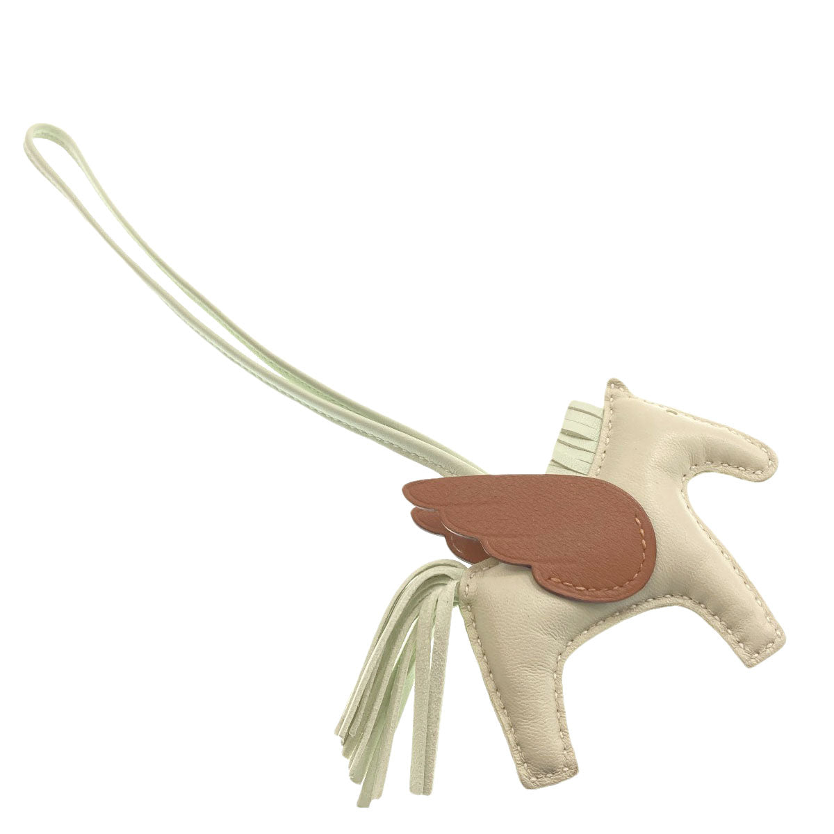 HERMES Rodeo Charm PM Pegasus key ring Anyo Miro Ladies [Used]