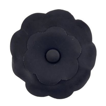 CHANEL Corsage Camelia Brooch Leather Ladies [Used]