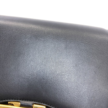 Salvatore Ferragamo Gancini Hardware Long Shoulder Shoulder Bag Leather Ladies [Used]