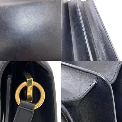 Salvatore Ferragamo Gancini Hardware Long Shoulder Shoulder Bag Leather Ladies [Used]