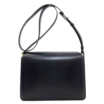 Salvatore Ferragamo Gancini Hardware Long Shoulder Shoulder Bag Leather Ladies [Used]