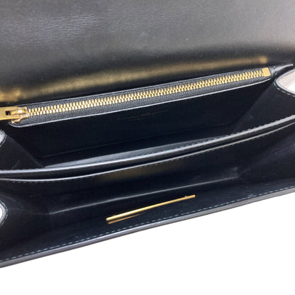 Salvatore Ferragamo Gancini Hardware Long Shoulder Shoulder Bag Leather Ladies [Used]