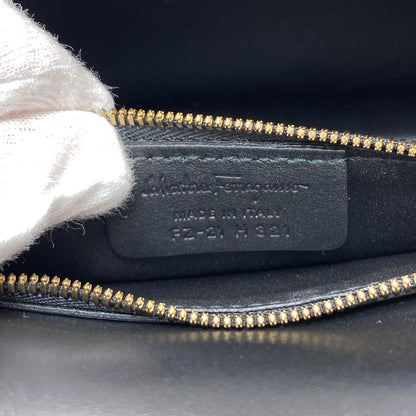 Salvatore Ferragamo Gancini Hardware Long Shoulder Shoulder Bag Leather Ladies [Used]