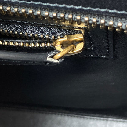 CELINE Luggage micro Handbag Canvas LeatherLadies [Used]