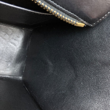 CELINE Luggage micro Handbag Canvas LeatherLadies [Used]