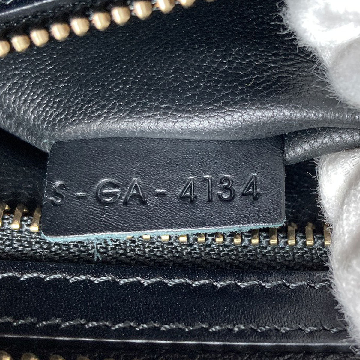 CELINE Luggage micro Handbag Canvas LeatherLadies [Used]