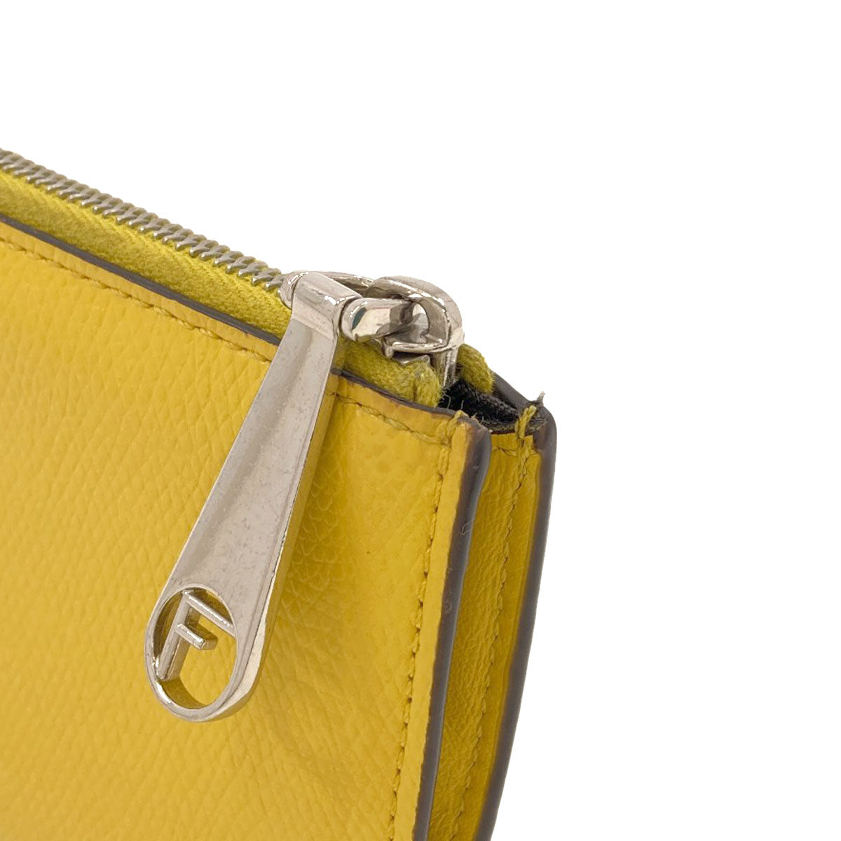 FENDI Zucca pattern Card Case Leather PVCLadies [Used]