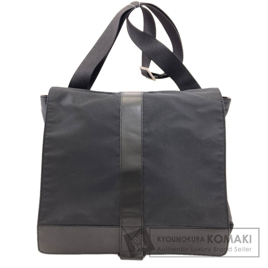 Salvatore Ferragamo logo Shoulder Bag Nylon Leathermens [Used]