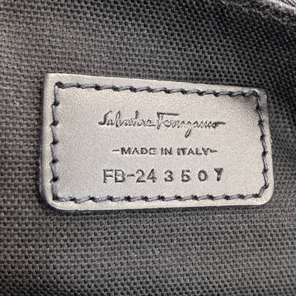 Salvatore Ferragamo logo Shoulder Bag Nylon Leathermens [Used]