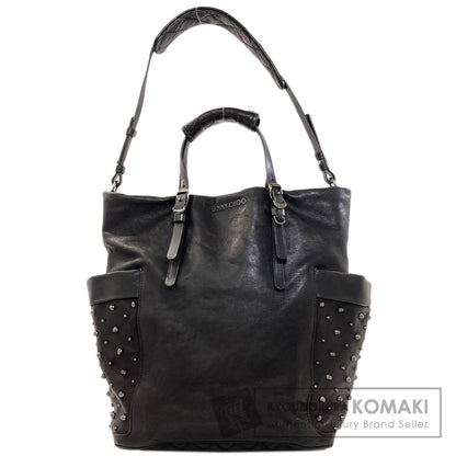 Jimmy Choo Studs 2WAY Handbag Leather Ladies [Used]