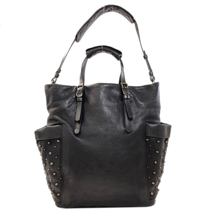 Jimmy Choo Studs 2WAY Handbag Leather Ladies [Used]