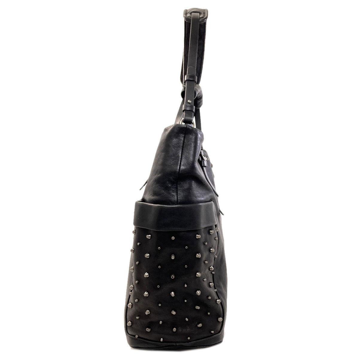 Jimmy Choo Studs 2WAY Handbag Leather Ladies [Used]