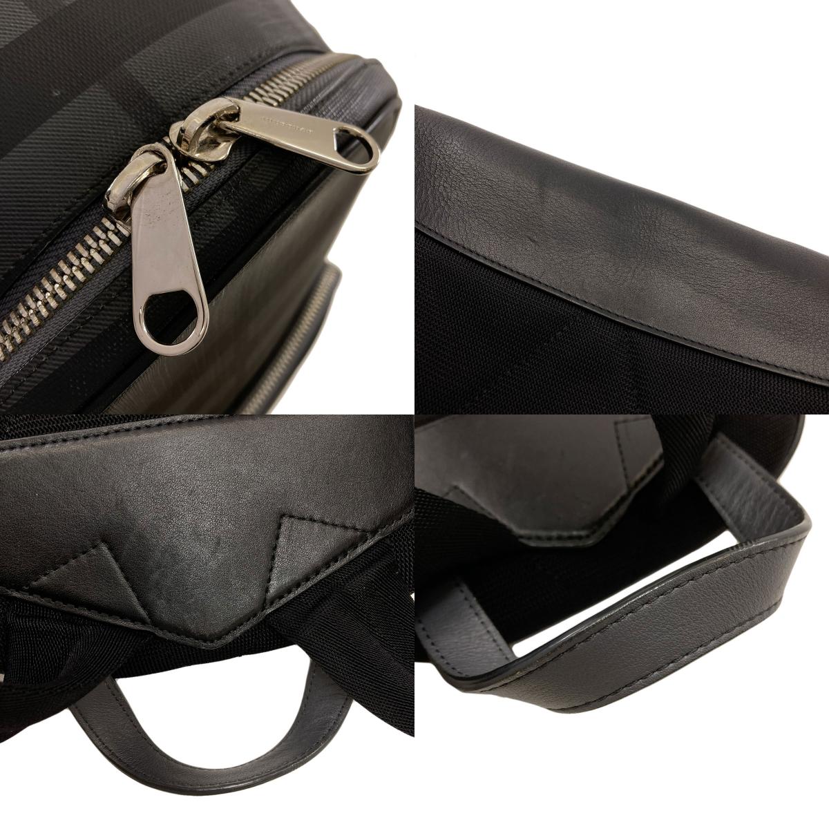 BURBERRY Rocco Checkpattern Backpack Â· Daypack PVC Ladies [Used]