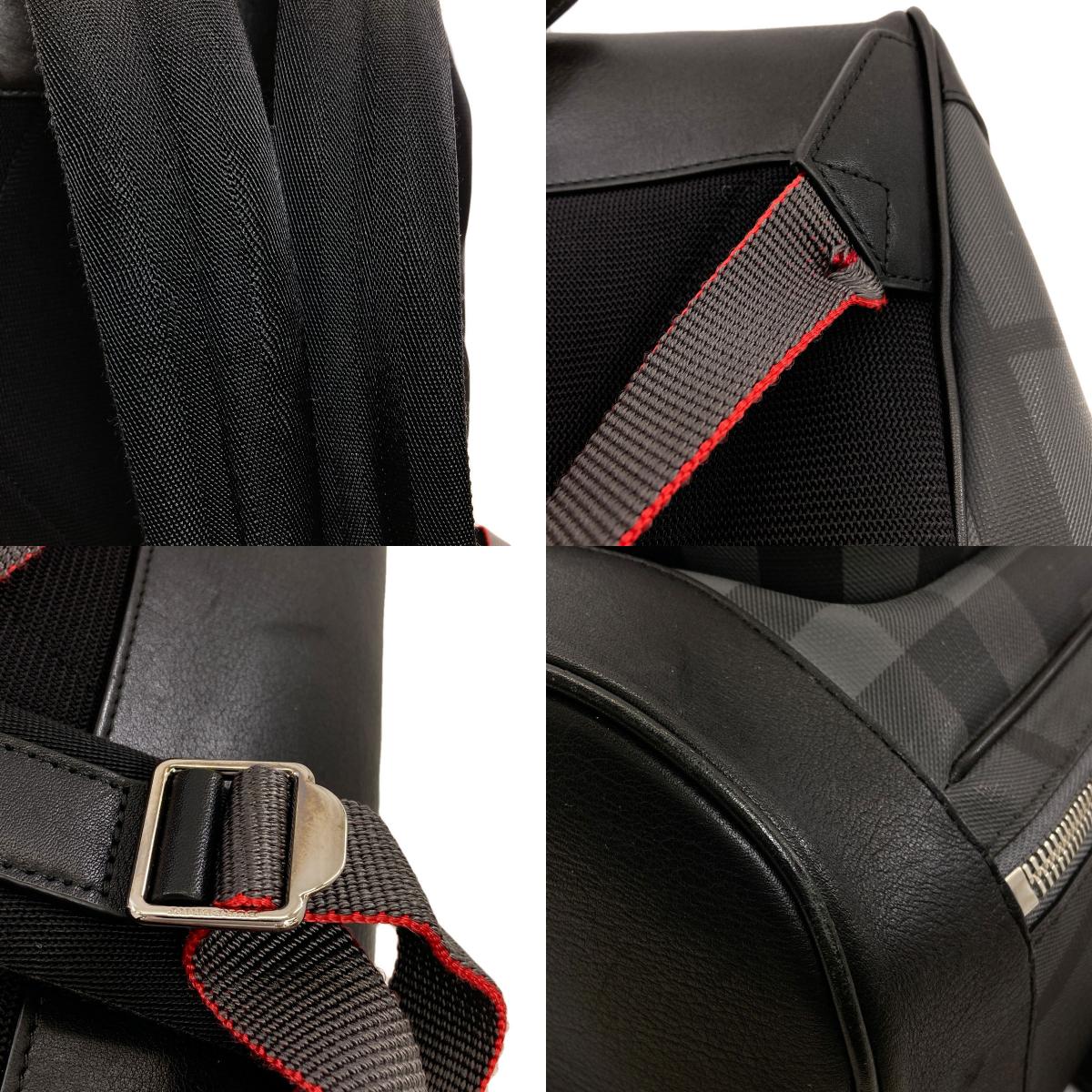 BURBERRY Rocco Checkpattern Backpack Â· Daypack PVC Ladies [Used]