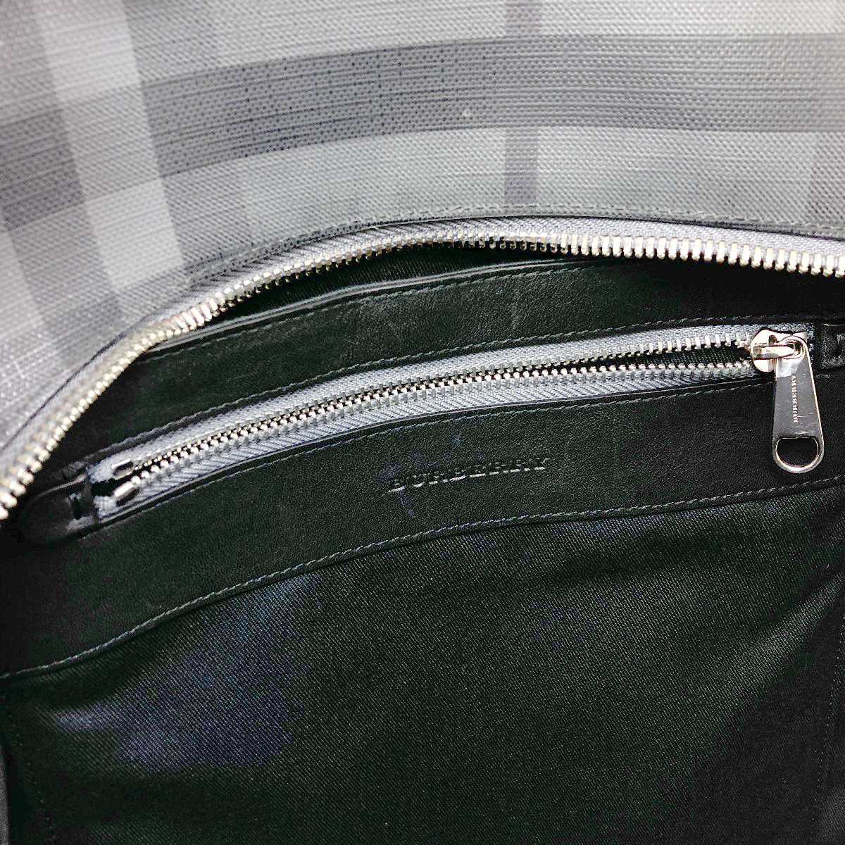 BURBERRY Rocco Checkpattern Backpack Â· Daypack PVC Ladies [Used]