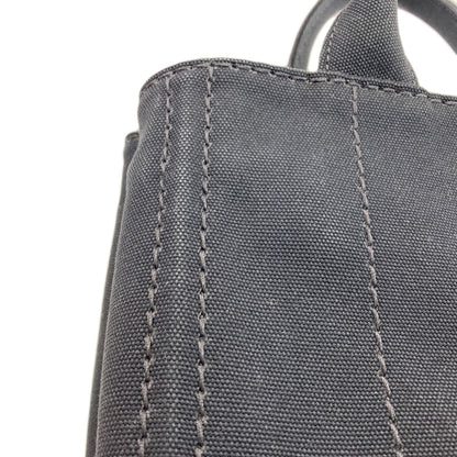 PRADA 1BG439 Canapa mini 2 WAY Handbag Canvas Ladies [Used]