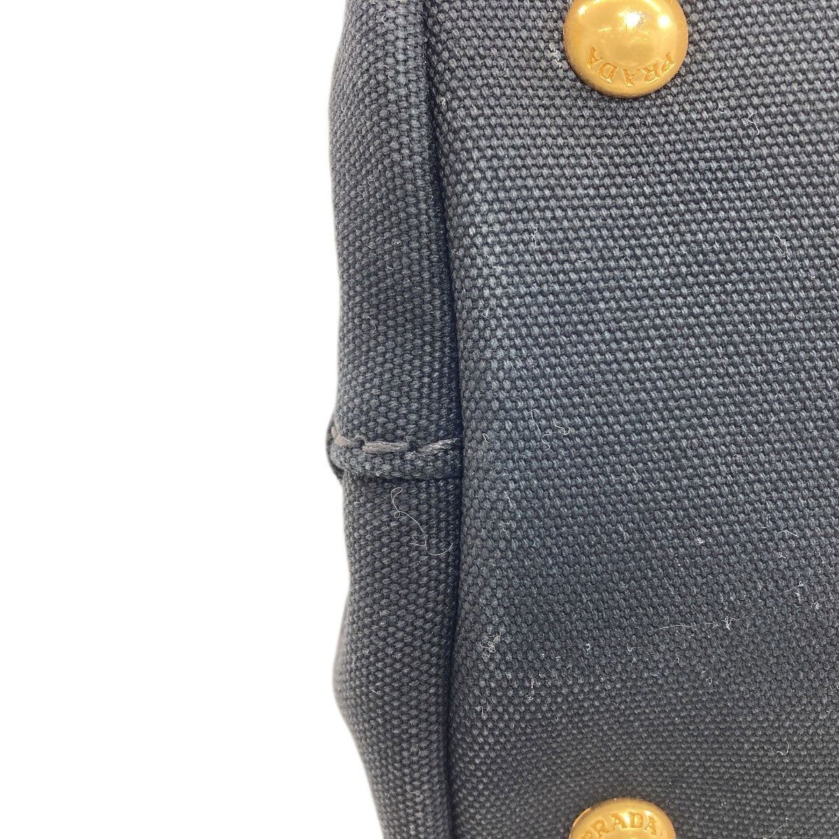 PRADA 1BG439 Canapa mini 2 WAY Handbag Canvas Ladies [Used]