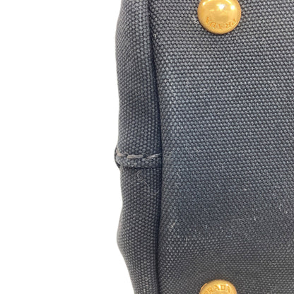 PRADA 1BG439 Canapa mini 2 WAY Handbag Canvas Ladies [Used]