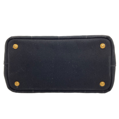 PRADA 1BG439 Canapa mini 2 WAY Handbag Canvas Ladies [Used]