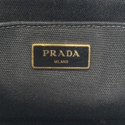 PRADA 1BG439 Canapa mini 2 WAY Handbag Canvas Ladies [Used]