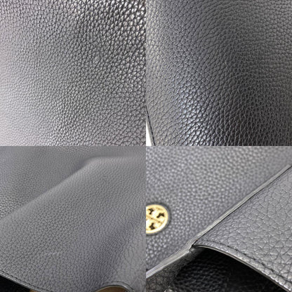 Tory Burch logo Tote Bag Leather Ladies [Used]