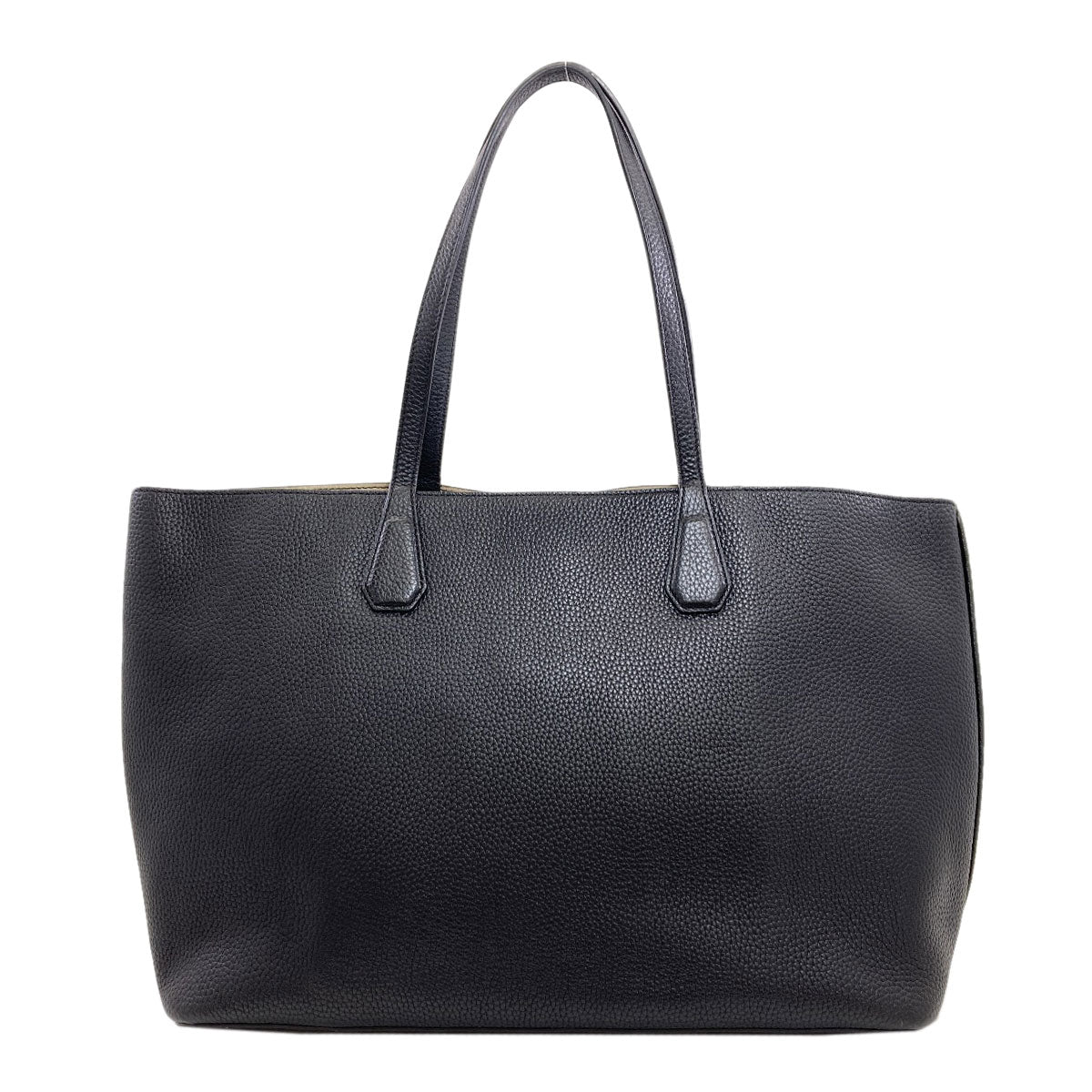 Tory Burch logo Tote Bag Leather Ladies [Used]