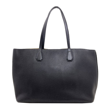 Tory Burch logo Tote Bag Leather Ladies [Used]