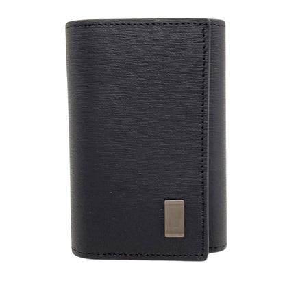 Dunhill Sidecar Gunmetal key holder Leather mens [Used]