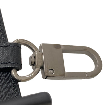Dunhill Sidecar Gunmetal key holder Leather mens [Used]