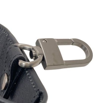 Dunhill Sidecar Gunmetal key holder Leather mens [Used]