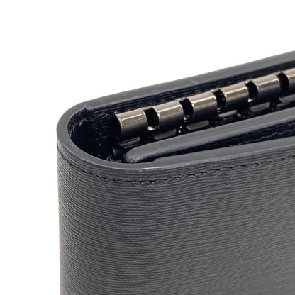 Dunhill Sidecar Gunmetal key holder Leather mens [Used]