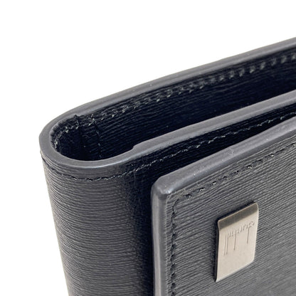 Dunhill Sidecar Gunmetal key holder Leather mens [Used]