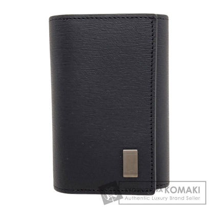 Dunhill Sidecar Gunmetal key holder Leather mens [Used]