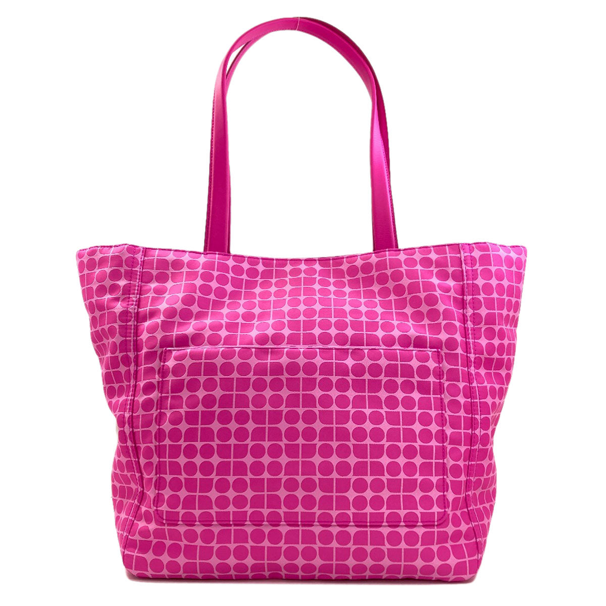 kate spade Noel Jacquard Large Tote Tote Bag Polyester LeatherLadies [Used]