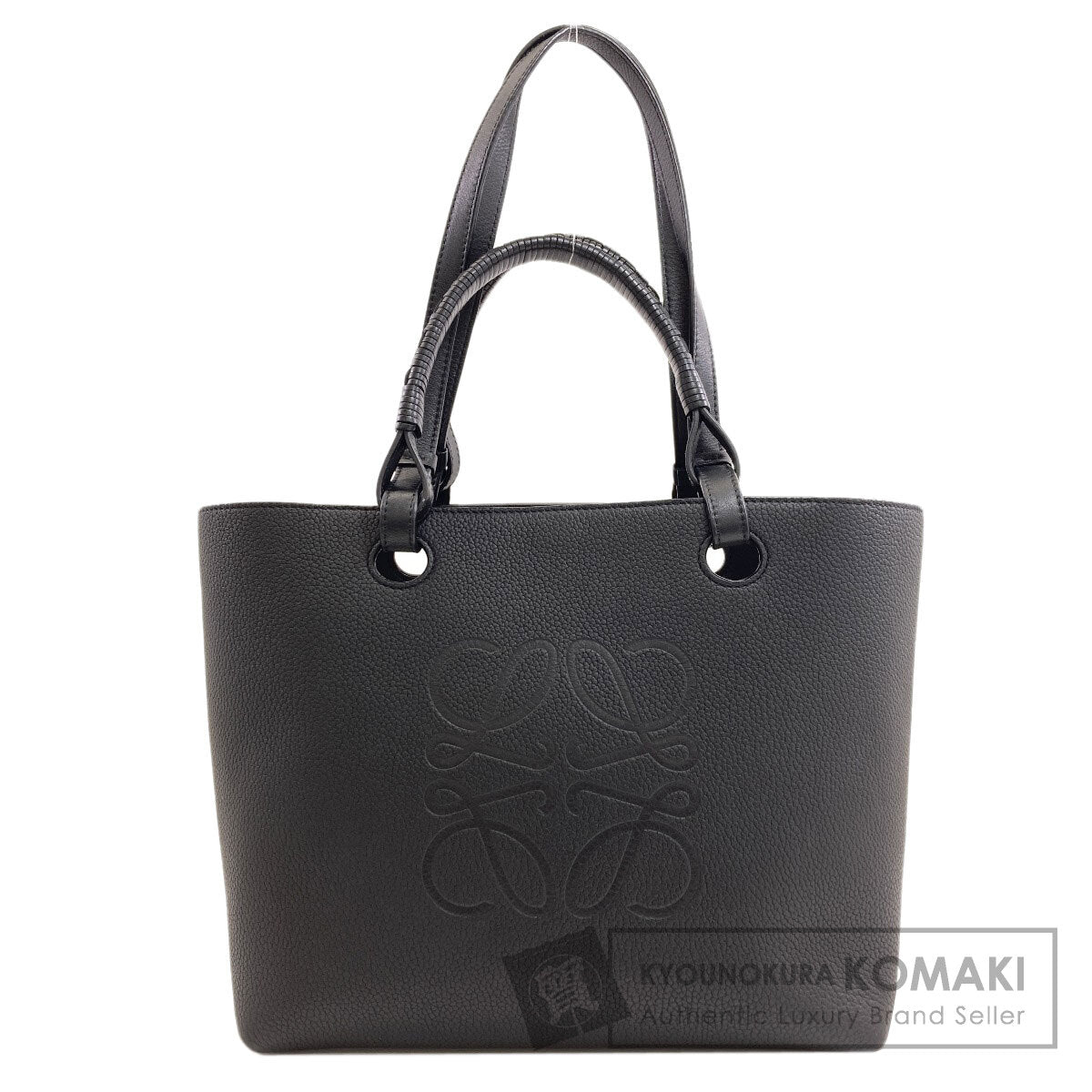 LOEWE anagram Tote Bag Calf Ladies [Used]