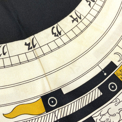 HERMES Carre90 Astrology Scarf Silk Ladies [Used]