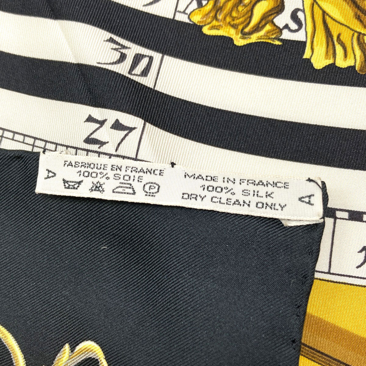 HERMES Carre90 Astrology Scarf Silk Ladies [Used]