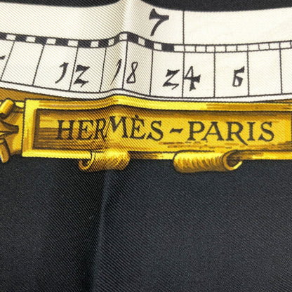 HERMES Carre90 Astrology Scarf Silk Ladies [Used]