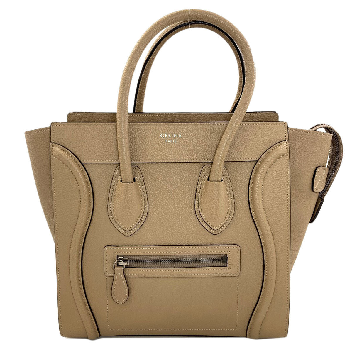 CELINE Luggage micro Handbag Calf Ladies [Used]