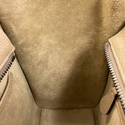 CELINE Luggage micro Handbag Calf Ladies [Used]