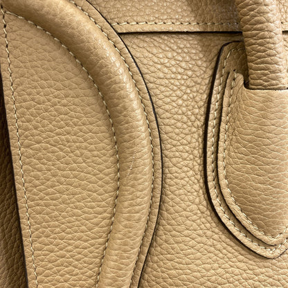 CELINE Luggage micro Handbag Calf Ladies [Used]