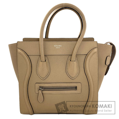 CELINE Luggage micro Handbag Calf Ladies [Used]