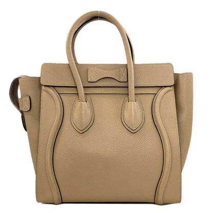 CELINE Luggage micro Handbag Calf Ladies [Used]