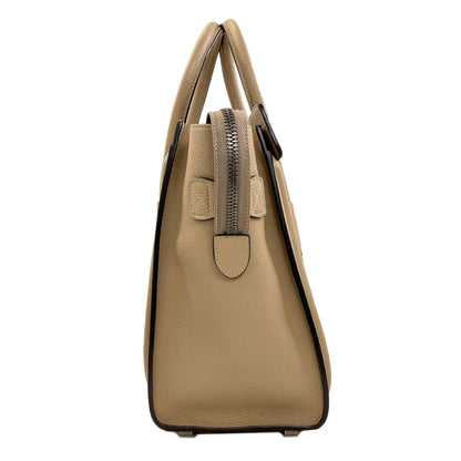 CELINE Luggage micro Handbag Calf Ladies [Used]