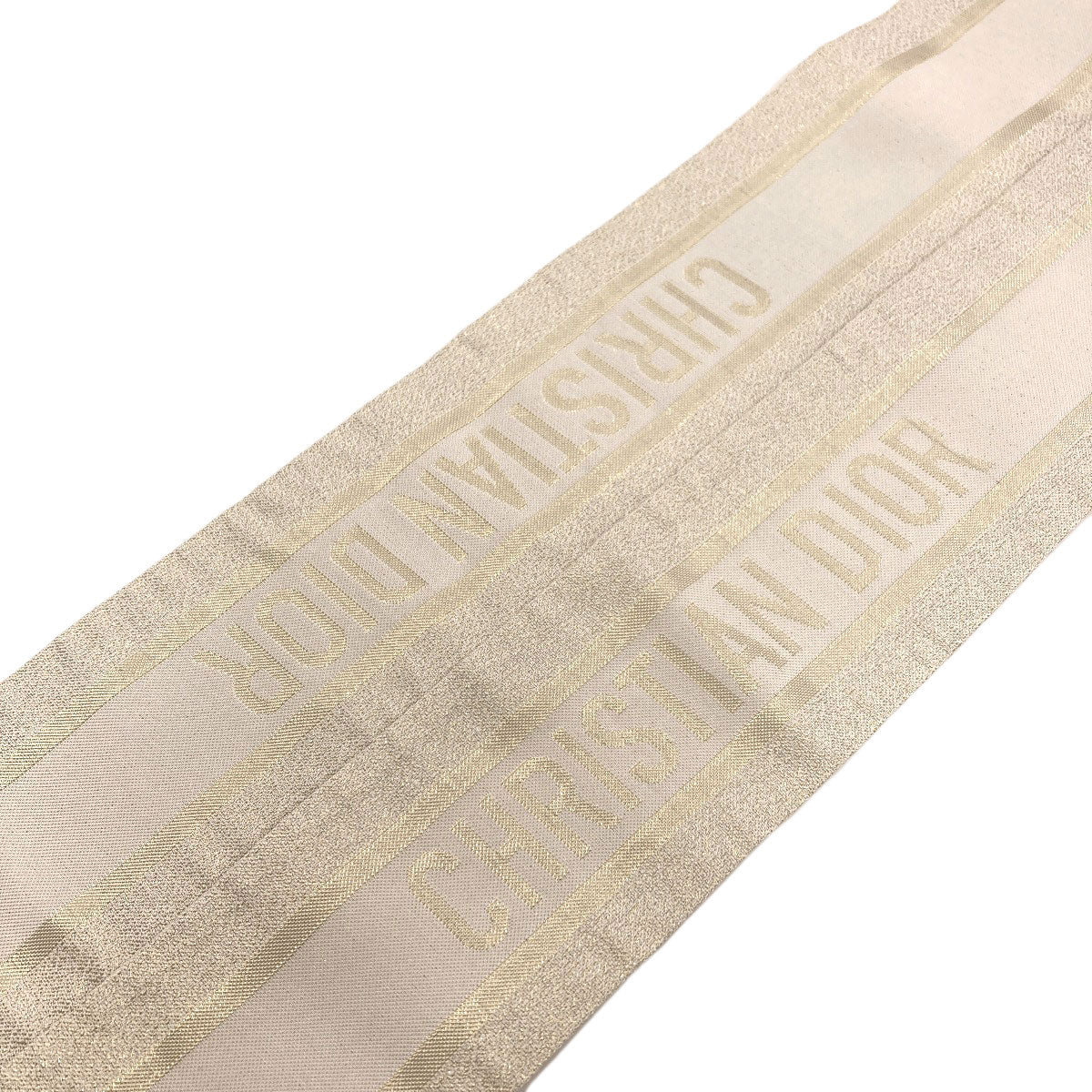 CHRISTIAN DIOR Mitza Scarf Silk Polyester MetalLadies [Used]