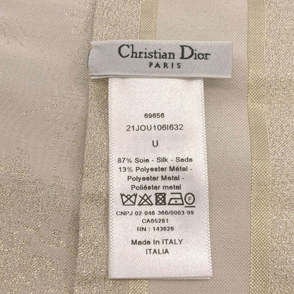 CHRISTIAN DIOR Mitza Scarf Silk Polyester MetalLadies [Used]