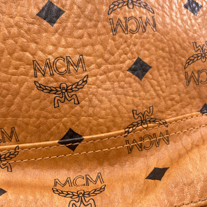 MCM logo Backpack Â· Daypack PVC Ladies [Used]