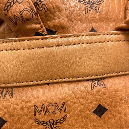 MCM logo Backpack Â· Daypack PVC Ladies [Used]