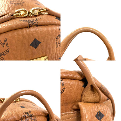 MCM logo Backpack Â· Daypack PVC Ladies [Used]