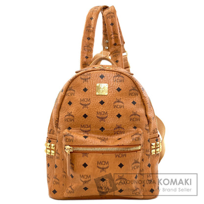 MCM logo Backpack Â· Daypack PVC Ladies [Used]
